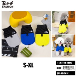 PET FLEECE JACKET 3COLORS S-XL 12PC/4BG/48PC/CS