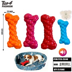 DOG SQUEAKY CHEW TOY 4COLORS 12PC/6BG/72PC/CS