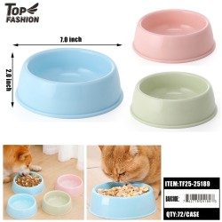 SIMPLE&DURABLE PET FEEDING BOWL 72PC/CS