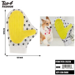 PET BATH & GROOMING GLOVE 12PC/10BG/120PC/CS