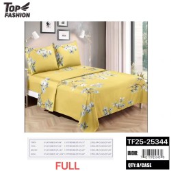 FULL SIZE 4-PIECE BED SHEET SET 8PC/CS