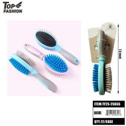 PET DOUBLE SIDED GROOMING BRUSH 6PC/12BG/72PC/CS