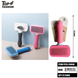 PET LARGE PIN SLICKER BRUSH 3COLOR 6PC/12BG/72PC/CS