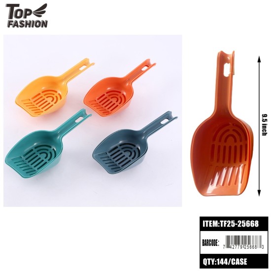 DURABLE LITTER SCOOP WITH HANGING HOLE 12PC/12BG/144PC/CS