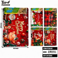 4 ASST 19X31 CHRISTMAS DIATOMITE FLOOR MAT 24PC/CS