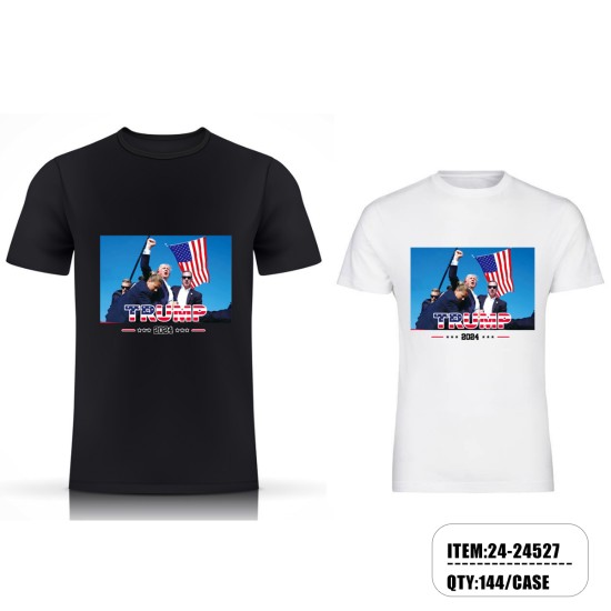 TRUMP COTTON T-SHIRT (M-XL) 144PC/CS