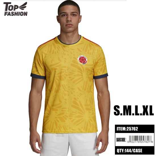 COLOMBIA ROUND NECK SPORTS T-SHIRT 12PC/12DZ/144PC/CS