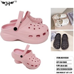 WATER SHOES-WOMENS CLOG 3COLORS 36PC/CS