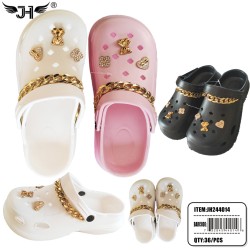 KIDS CLASSIC CLOGS SLIPPER ON WATER SHOES 3 COLORS 36PC/CS