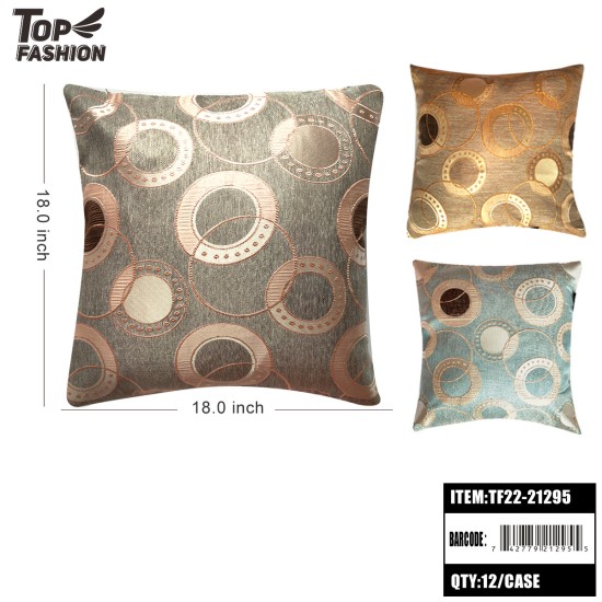 MIX 3 JACQUARD CHECKERED PILLOWS 12PC/CS