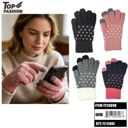 4CLR TOUCHSCREEN FLEECE LADIES GLOVES 6DZ/CS