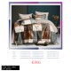 KING SIZE 6PC-SET CHEMICAL FIBER PRINTED BEDSHEET 8PC/CS