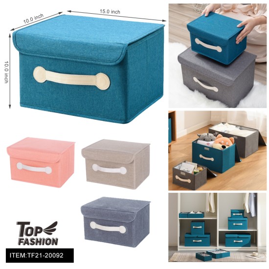 15*10*10 MULTIFUNCTIONAL STORAGE BOX  12PC/CS