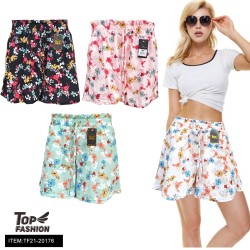 4-COLOR EMBROIDERED SHORTS 48PC/CS
