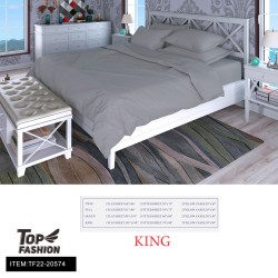 80G KING SIZE LIGHT GRAY BED SHEET 4-PIECE SET 8PC/CS