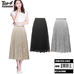 MIXED 3 COLOR LACE SKIRT SKIRT 24PC/CS