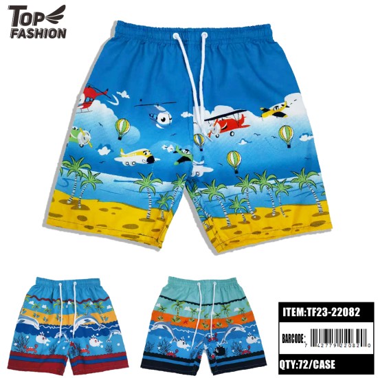 MIX 3 TYPES OF LITTLE BOYS BEACH SHORTS (M-XL) 72PC/CS