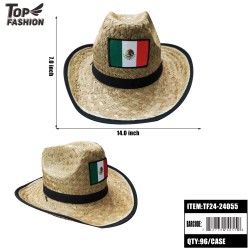 MEXICAN STRAW HAT 96PC/CS
