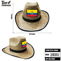 ECUADORIAN STRAW HAT 96PC/CS