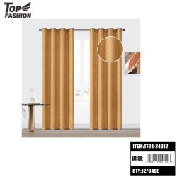 (COFFEE) 84" BLACKOUT CURTAINS 12PC/CS