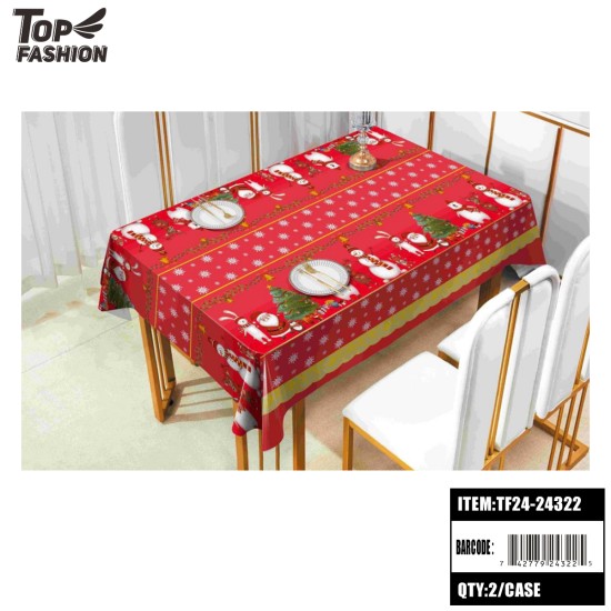 54 SANTA CLAUS TABLECLOTH 22Y/ROLL 44Y/CS