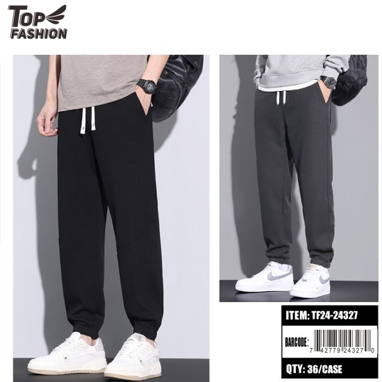 MENS CASUAL ANKLE SPORTS PANTS 36PC/CS