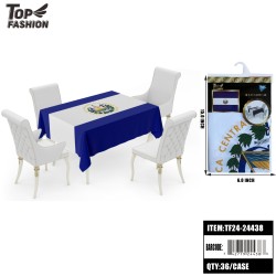 56X72 EL SALVADOR FLAG TABLECLOTH 36PC/CS