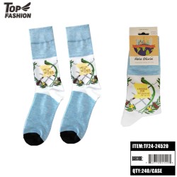 GUATEMALAN COTTON JACQUARD SOCKS 20 DZ/CS