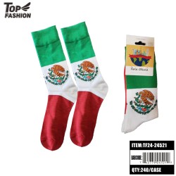 MEXICAN COTTON JACQUARD SOCKS 20 DZ/CS