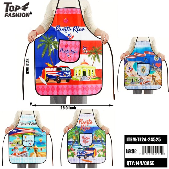 PUERTO RICO MIX 4 APRONS 144PC/CS