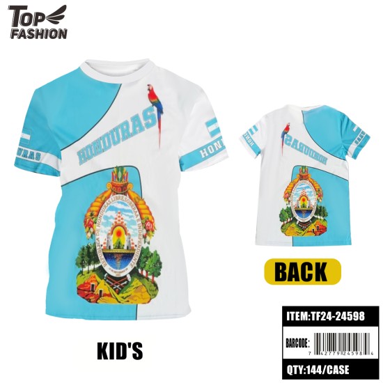 HONDURAS KIDS ROUND NECK SPORTS T-SHIRT 144PC/CS