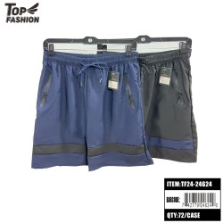 MENS 2-COLOR ELASTICATED SHORTS 72PC/CS