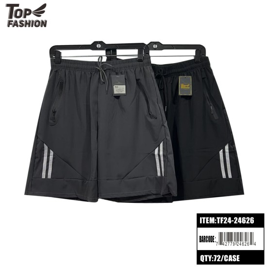 MENS 2-COLOR QUICK-DRYING FABRIC SHORTS 72PC/CS