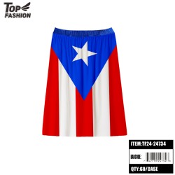 PUERTO RICO FLAG SKIRT 60PC/CS