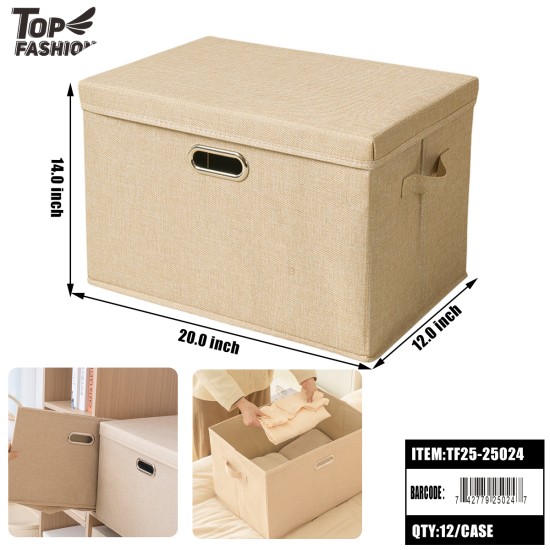 METAL PORTABLE STORAGE BOX 54L 12PC/CS