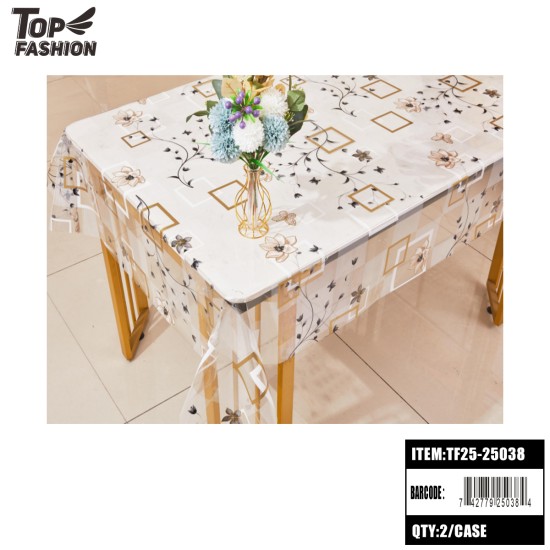 RANSPARENT PVC TABLECLOTH 22Y/R 44Y/CS