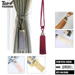 CURTAIN TIEBACK - MIX 6 COLOR 144PC/CS