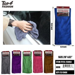 CAR CLEANING TOWEL- 20*32  MIX 4 COLOR 72PC/CS