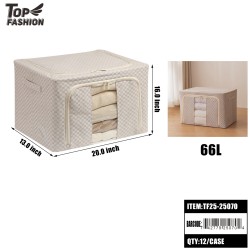 66L FOLDABLE STORAGE BOX 12PC/CS