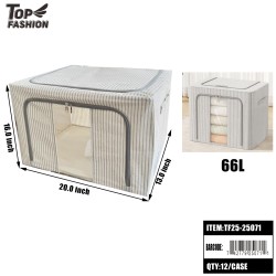 66L FOLDABLE STORAGE BOX 12PC/CS