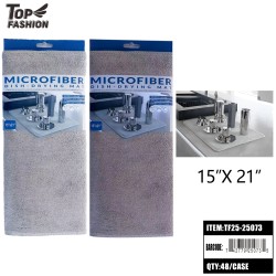 MICROFIBER DISH DRYING MAT 12PC/PK 4PK/CS