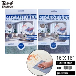 PREMIUM MICROFIBER ALL PURPOSE CLOTH 12PC/PK 6PK/CS