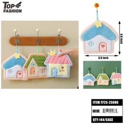 HOUSE DESIGN HAND TOWEL 6X6 144PC/CS
