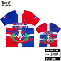 REPUBLICA DOMINICANA T-SHIRT 144PC/CS
