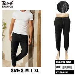 MENS FLEECE-LINED CARGO JOGGER PANTS IN DARK GRAY 36PC/CS MENS FLEECE-LINED CARGO JOGGER PANTS IN DARK GRAY 36PC/CS