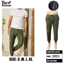 MENS CARGO JOGGER PANTS IN DARK GREEN COLOR 36PC/CS MENS CARGO JOGGER PANTS IN DARK GREEN COLOR 36PC/CS