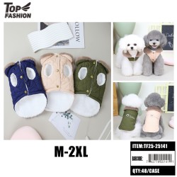 DOG WINTER JACKET M-XXL MIX 3COLORS 12PC/4BG/48PC/CS