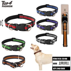 REFLECTIVE DOG COLLAR 0.6 12PC/20PK/240PC/CS