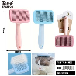PET SLICKER BRUSH MIX 3 COLORS 6PC/12PK/72PC/CS