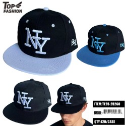 NY LETTER FLAT BRIM SNAPBACK CAP 3COLORS 12PC/PK/120PC/CS NY LETTER FLAT BRIM SNAPBACK CAP 3COLORS 12PC/PK/120PC/CS